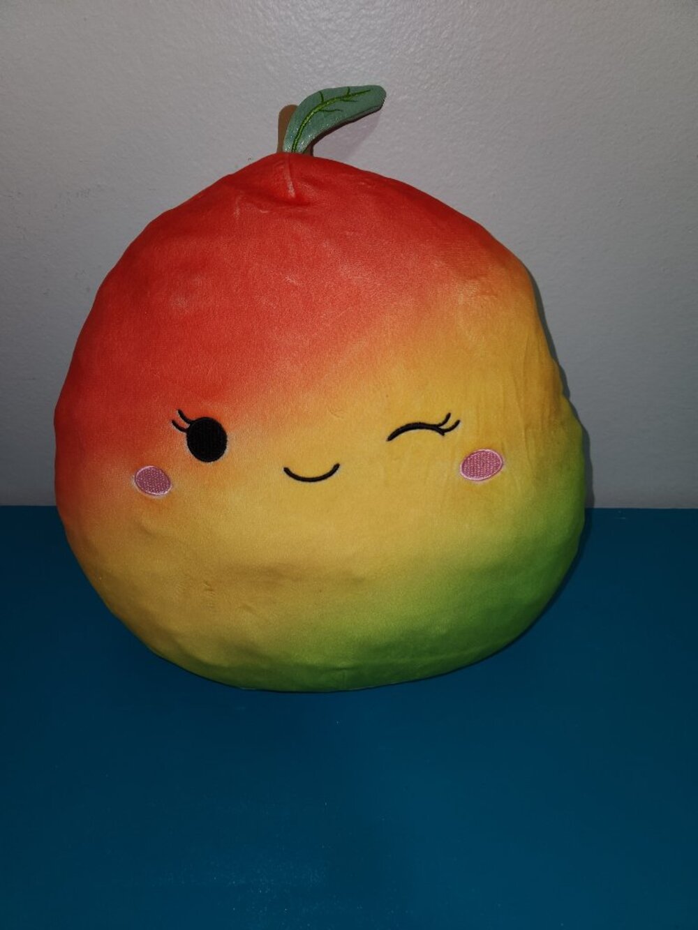 Original Squishmallows Ximena the Mango 12" Plush Winking Stuffed Animal Toy